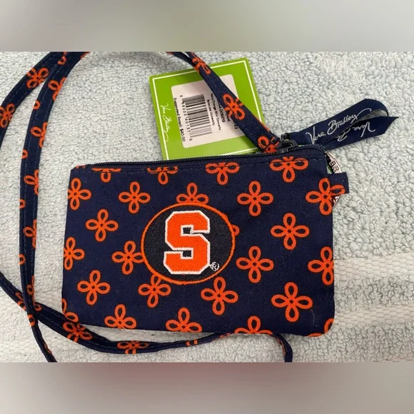 Vera Bradley Syracuse Collegiate Lanyard Wallet - Picture 9 of 14